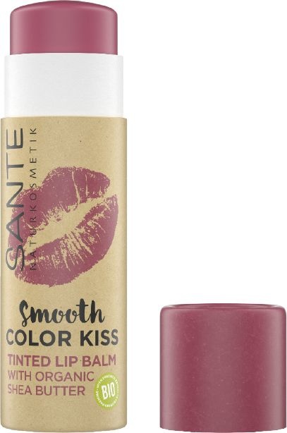 Sante Sante Smooth color kiss 02 soft red (7 gr)