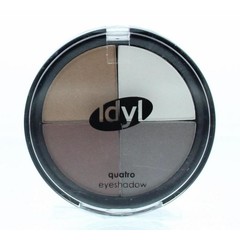Idyl Eyeshadow quatro CES 105 bruin/grijs/wit (1 st)