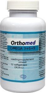 Orthomed Orthomed Omega 3+6+9 formule (32 Softgels)