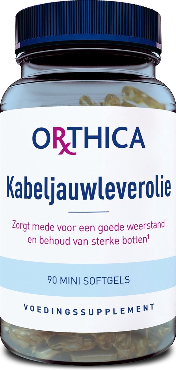 Orthica Orthica Kabeljauwleverolie (90 Softgels)