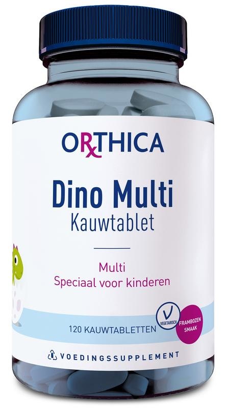Orthica Dino multi (120 Kauwtabletten) Orthica Dino multi (120 Kauwtabletten)