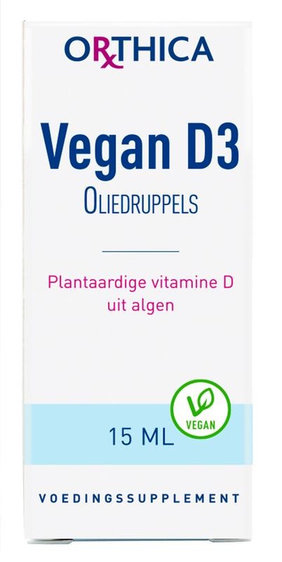 Orthica Orthica Vegan D3 oliedruppels (15 ml)