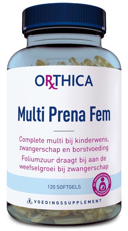 Orthica Orthica Multi prena fem (120 Softgels)