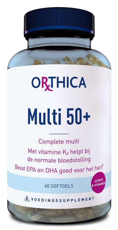 Orthica Multi 50+ softgels (60 Softgels) Orthica Multi 50+ softgels (60 Softgels)