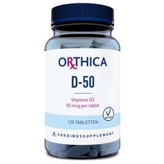 Orthica Vitamine D-50 (120 tab)