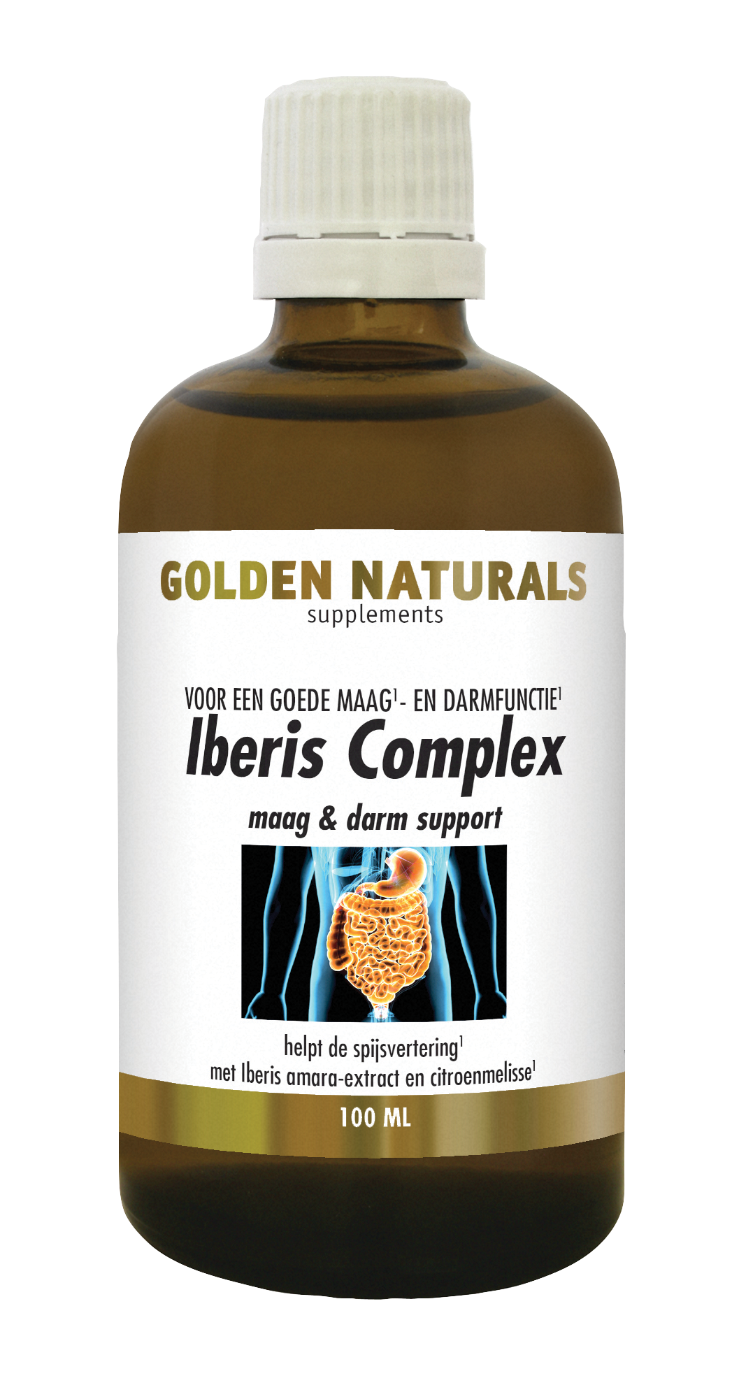 Golden Naturals Golden Naturals Iberis Complex Maag & Darm Support