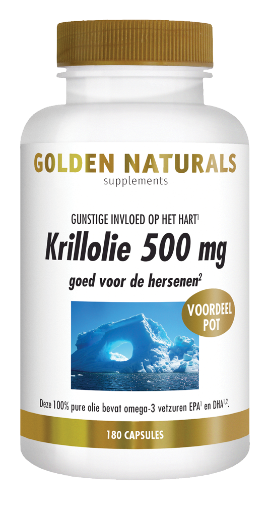 Golden Naturals Golden Naturals Krillolie 500 mg