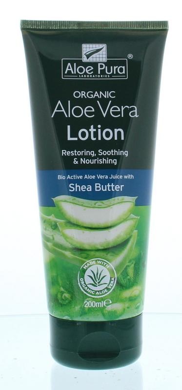 Optima Optima Aloe pura organic aloe vera lotion (200 ml)