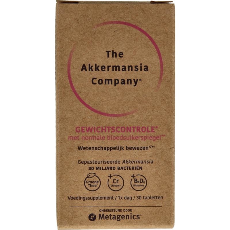 Akkermansia Gewichtscontrole nf (30 tab)