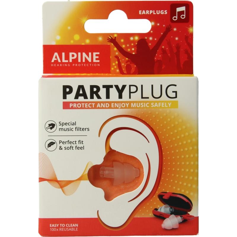 Alpine Alpine Partyplug oordopjes (1 Paar)