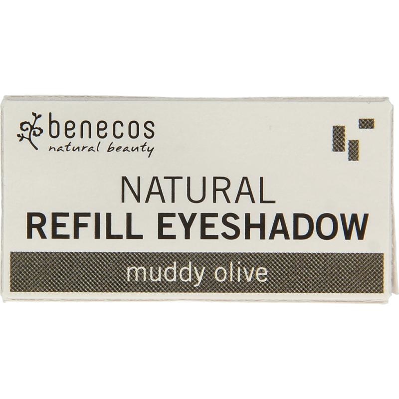 Benecos Benecos Refill oogschaduw muddy olive (2 gr)