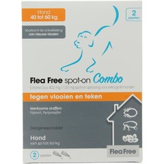 Flea Free Ectoline duo hond 40-60kg pipet (2 st)