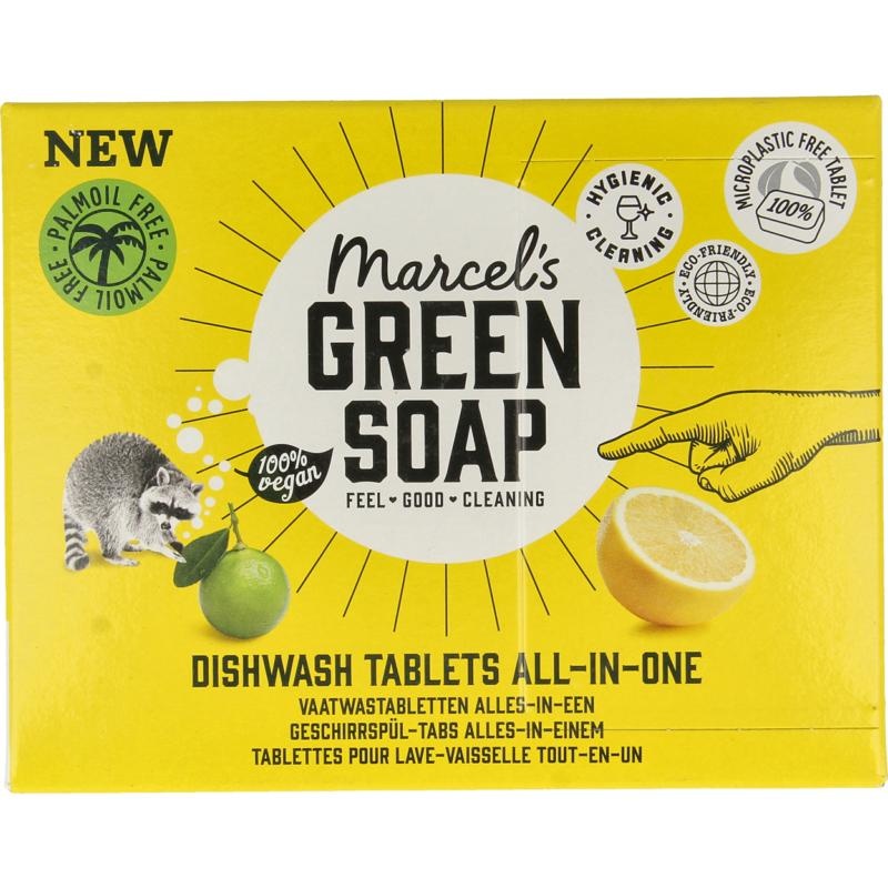 Marcel's GR Soap Marcel's GR Soap Vaatwas tablet all-in-one (25 st)