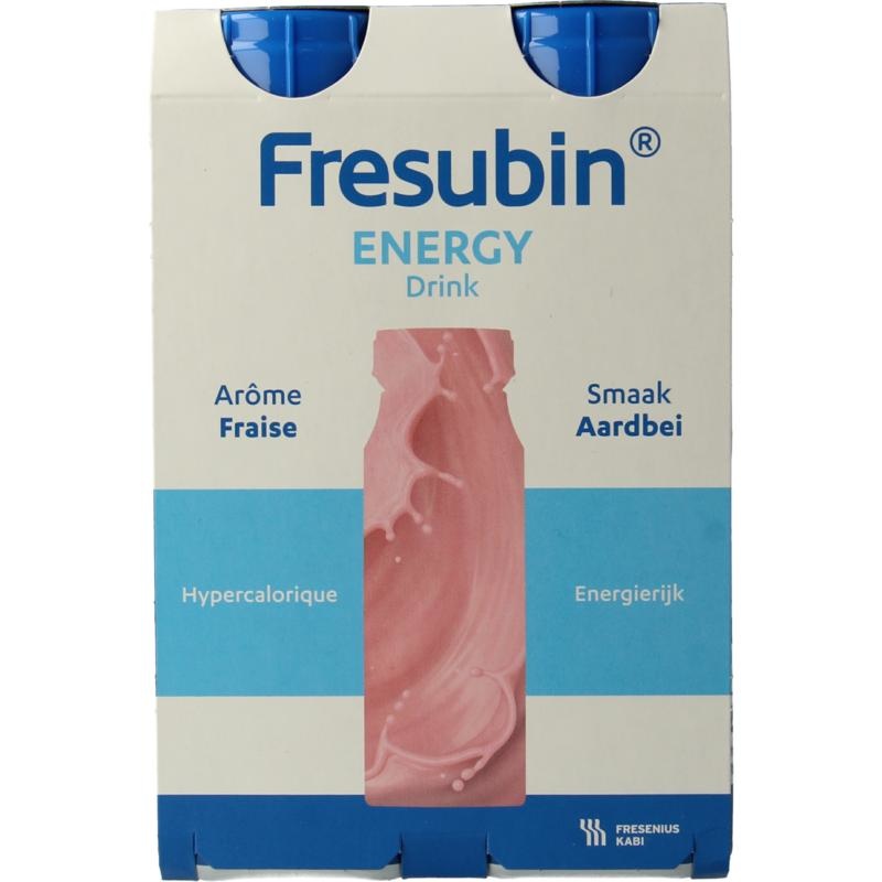 Fresubin Fresubin Energy drink aardbei (4 st)