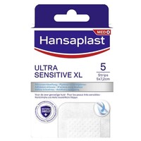 Hansaplast Hansaplast Pleisters ultra sensitive XL (5 st)