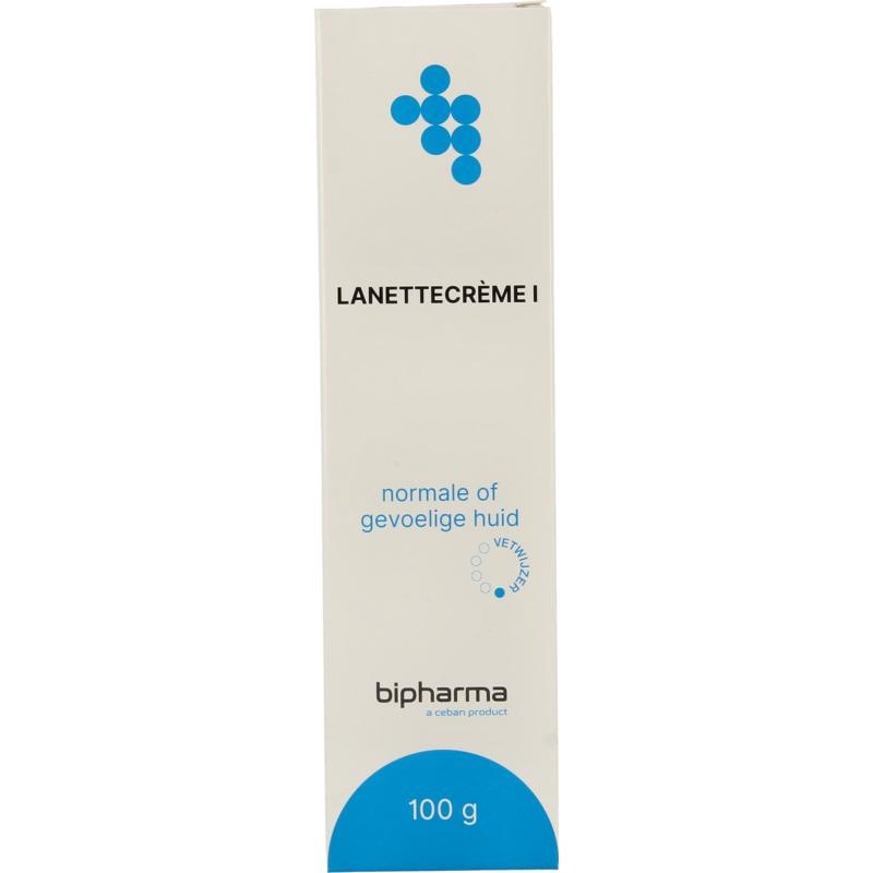 Bipharma Bipharma Lanettecreme I tube in vouwdoos (100 gr)