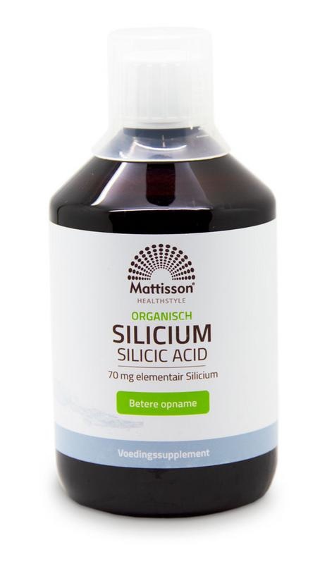 Mattisson Mattisson Organisch silicium 70mg (500 ml)