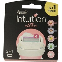 Wilkinson Wilkinson Intuition variety mesjes (4 st)