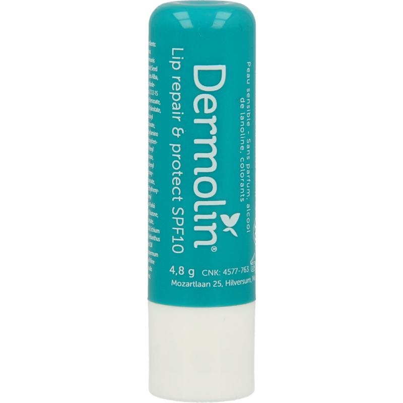 Dermolin Dermolin Lip repair & protect SPF10 (4,8 gr)