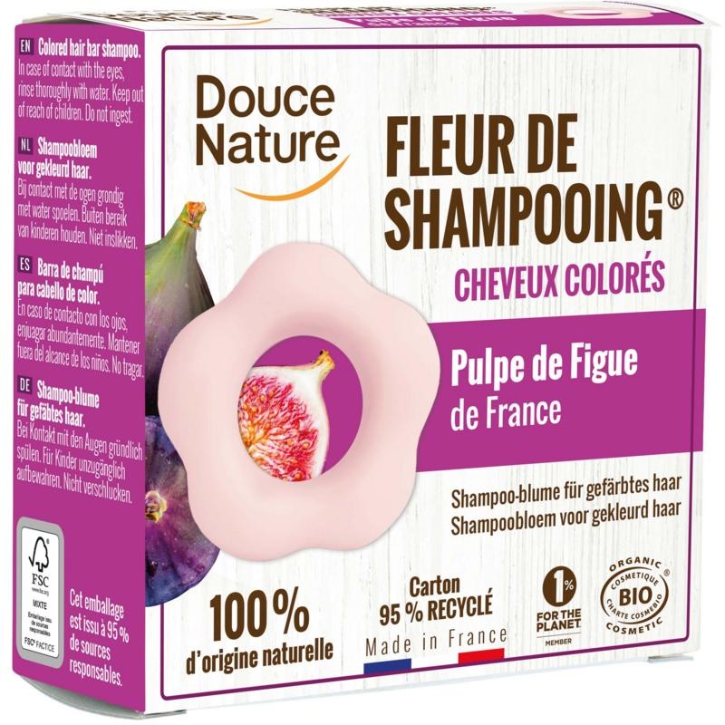 Douce Nature Douce Nature Shampoo bar gekleurd haar (85 gr)