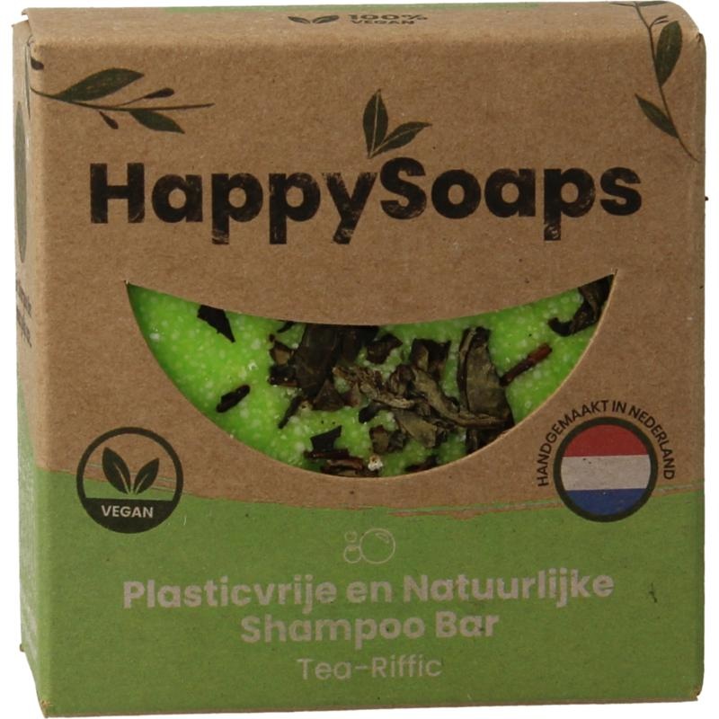 Happysoaps Happysoaps Shampoo bar tea-riffic (70 gr)