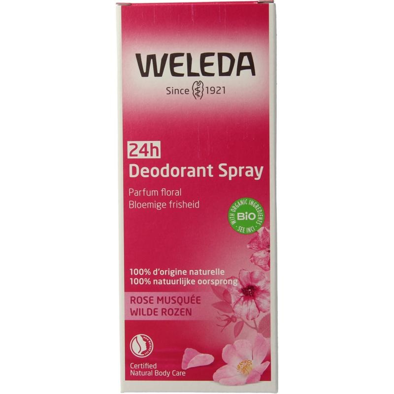 Weleda Weleda Wilde rozen 24h deodorant (100 ml)