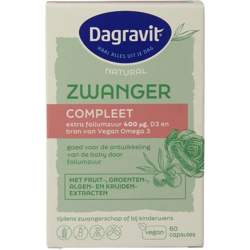 Dagravit Dagravit Natural zwanger caps (60 caps)