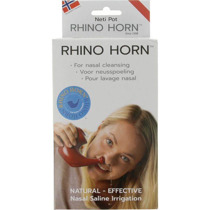 Rhino Horn Rhino Horn Neusspoeler rood (1 st)