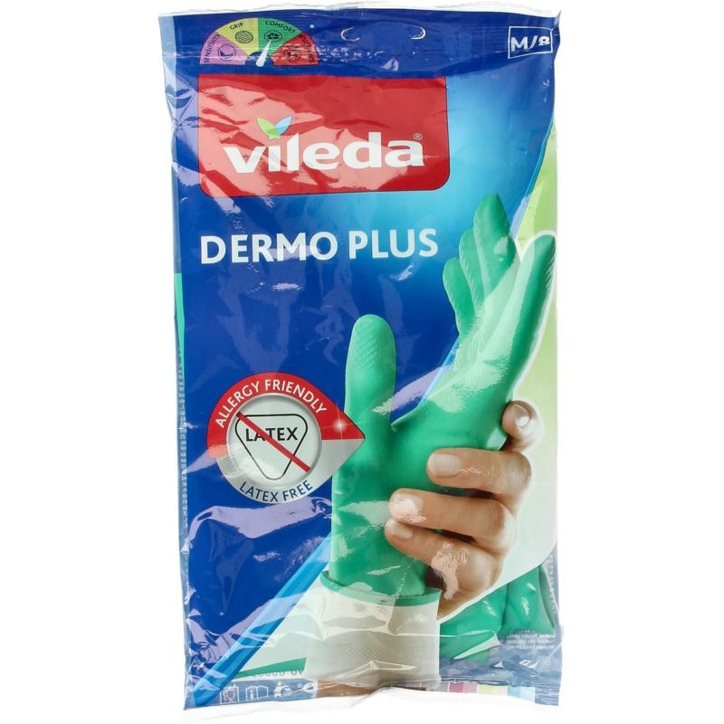 Vileda Vileda Handschoen dermo plus maat M (1 Paar)