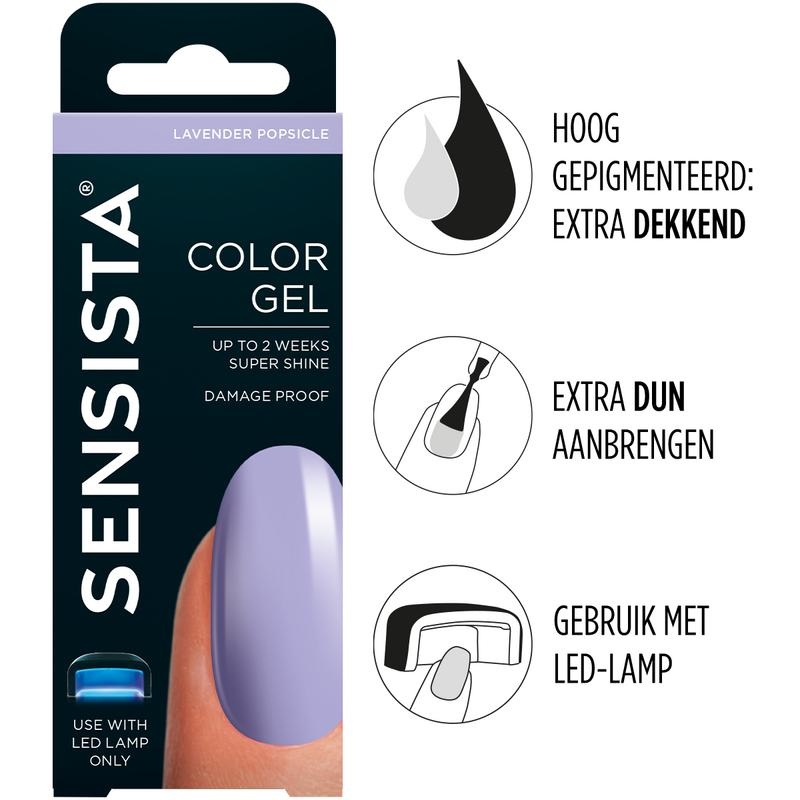 Sensista Sensista Color gel lavender popsicle (7,5 ml)