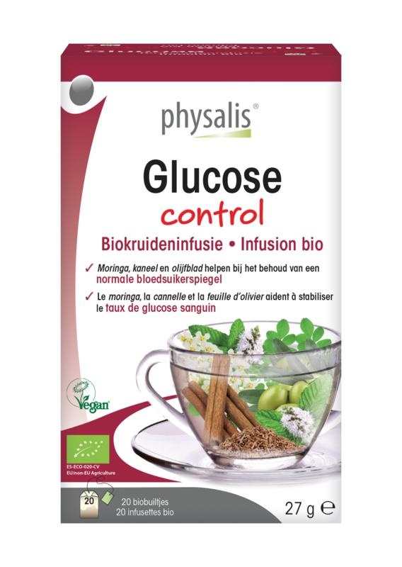 Physalis Physalis Glucose control infusion bio (20 Zakjes)