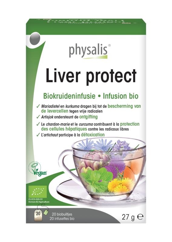 Physalis Physalis Liver protect infusion bio (20 Zakjes)