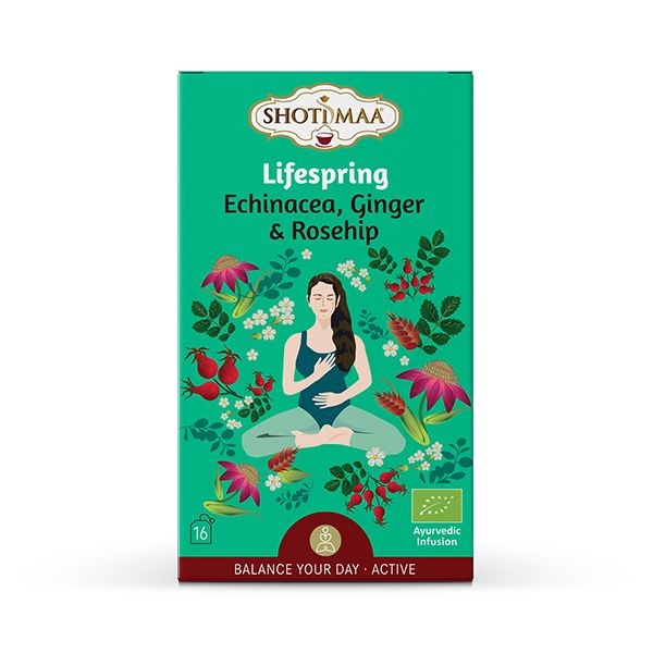 Lifespring echinacea, ginger & rosehip bio Lifespring echinacea, ginger & rosehip bio