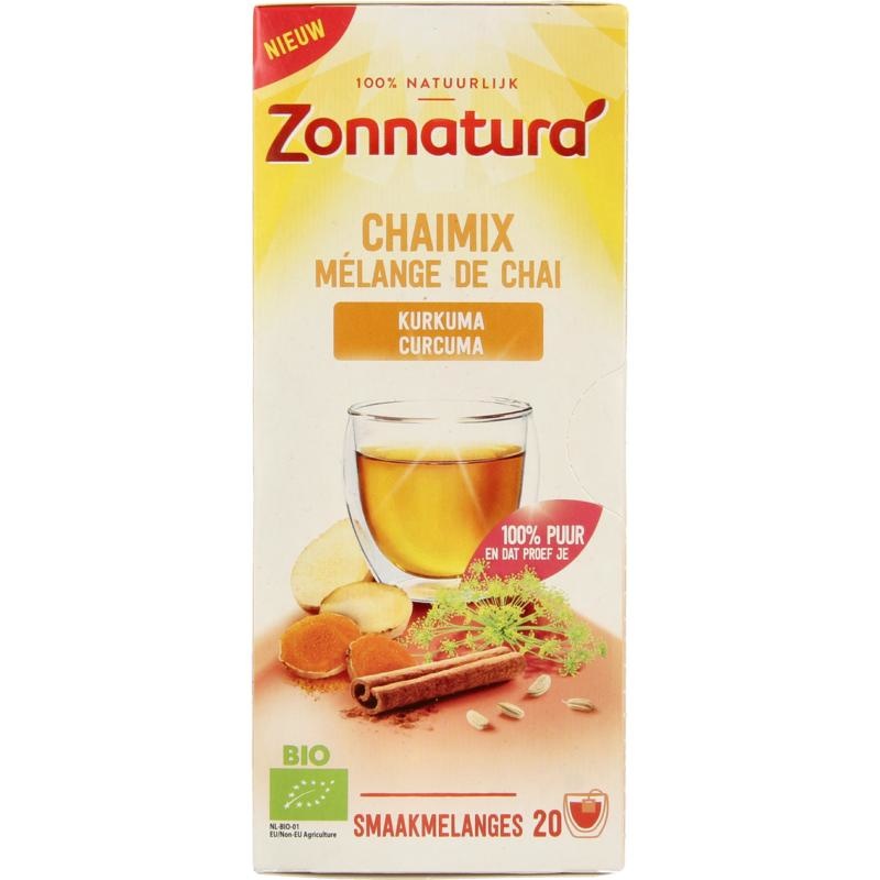 Zonnatura Zonnatura Chai mix kurkuma bio (20 gr)