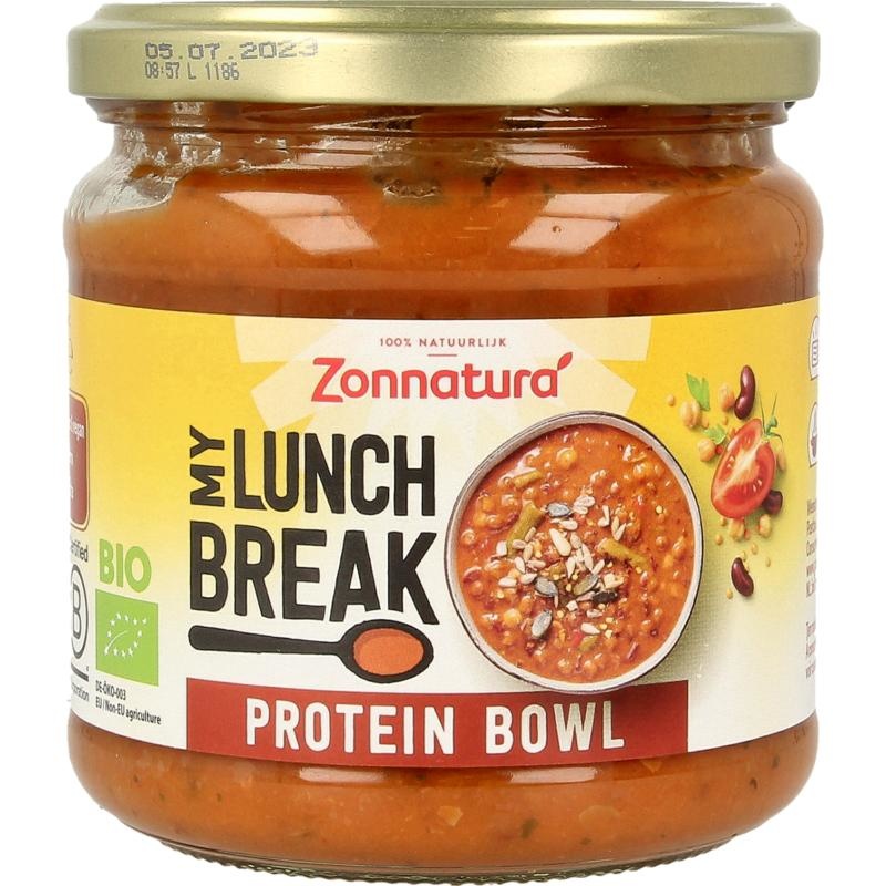 My lunch break protein bowl
