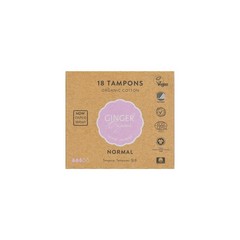 Ginger Organic Tampons normaal (18 st)