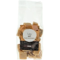 Mijnnatuurwinkel Fudge rum rozijnen (300 gr)