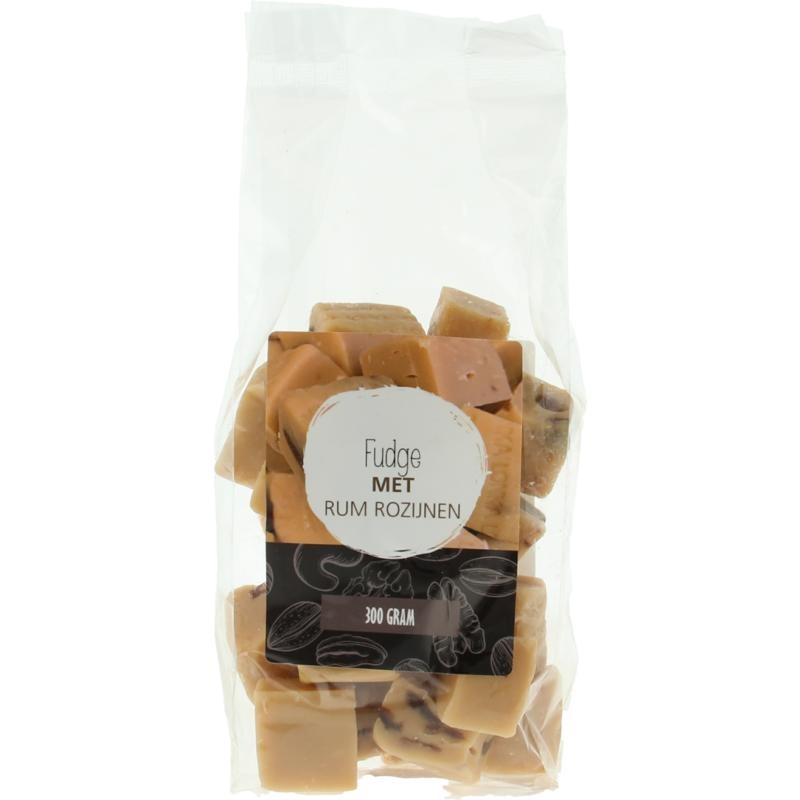 Mijnnatuurwinkel Mijnnatuurwinkel Fudge rum rozijnen (300 gr)