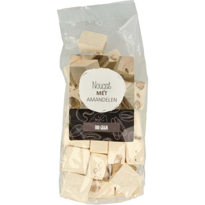 Mijnnatuurwinkel Mijnnatuurwinkel Fudge nougat amandel (300 gr)