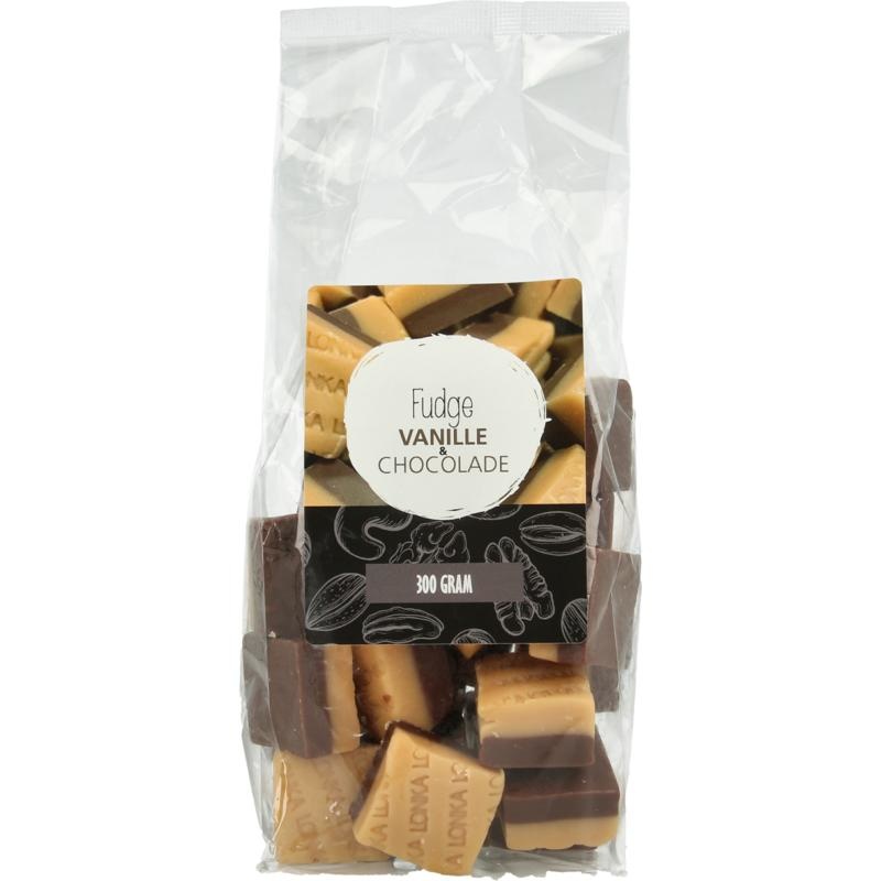 Mijnnatuurwinkel Mijnnatuurwinkel Fudge vanille chocolade (300 gr)