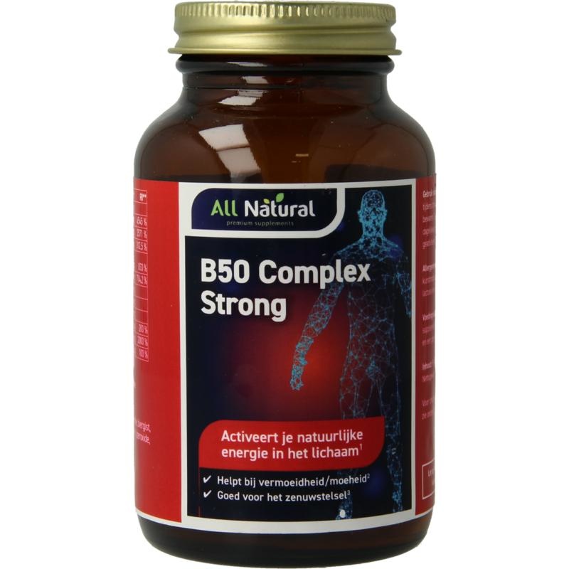 All Natural All Natural Vitamine B50 complex (60 caps)