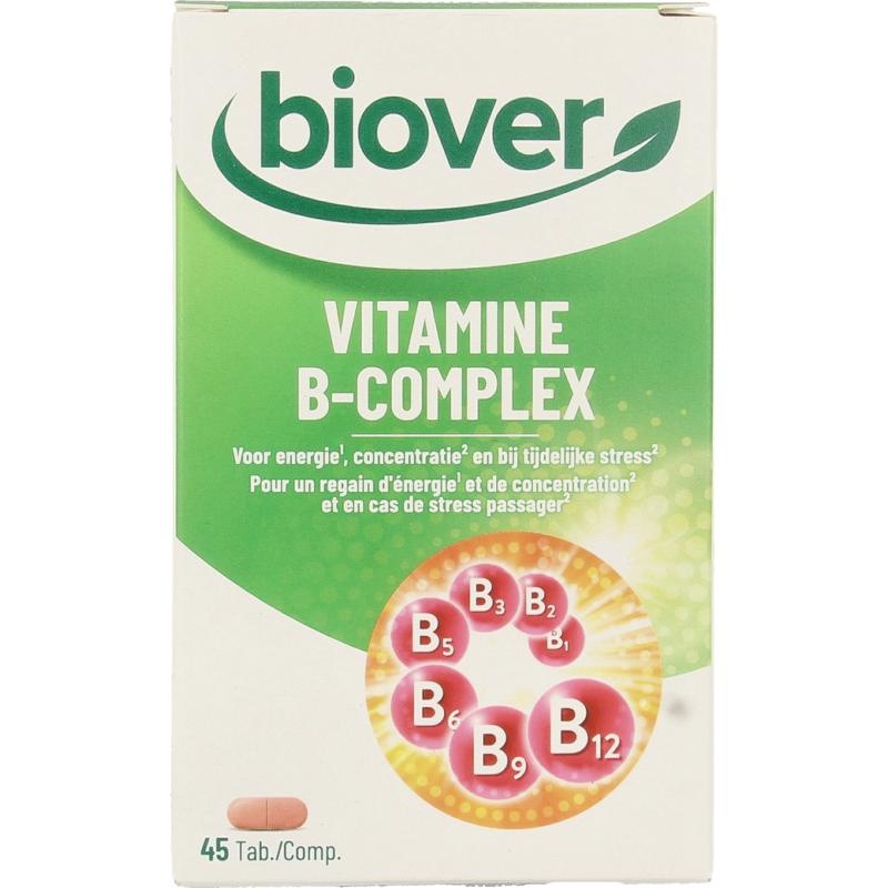 Biover Biover Vitamine B complex all day (45 tab)