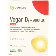 Quercus Vegan D3-2000 i.u. (100 tab)