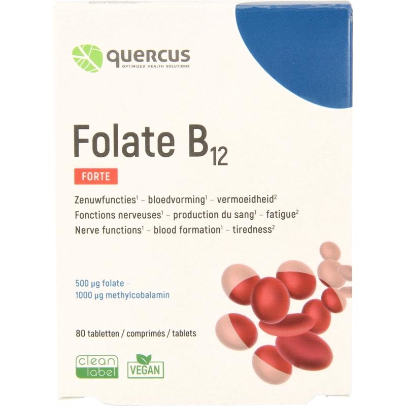 Quercus Quercus Folate B12 (80 tab)