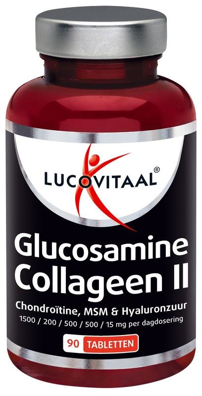 Lucovitaal Lucovitaal Lucovitaal glucosamine collageen type 2 (90 tab)