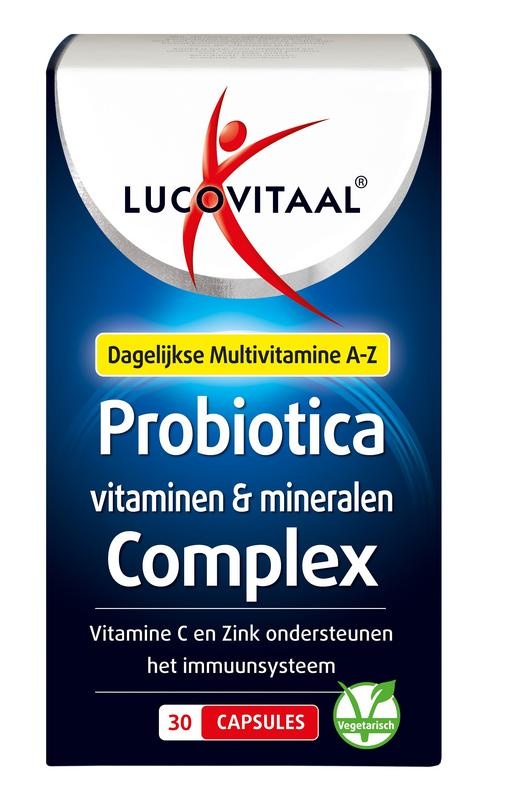 Lucovitaal Lucovitaal Probiotica vitamine & mineralen complex (30 caps)