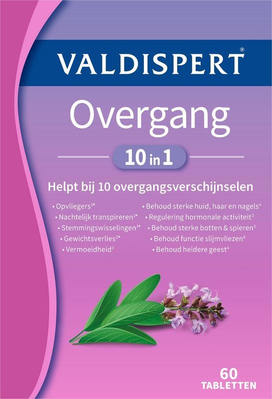 Valdispert Valdispert Overgang 10 in 1 (60 caps)