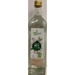 Vitiv MCT olie C8 coconut pure 99% caprylic acid (1 ltr)