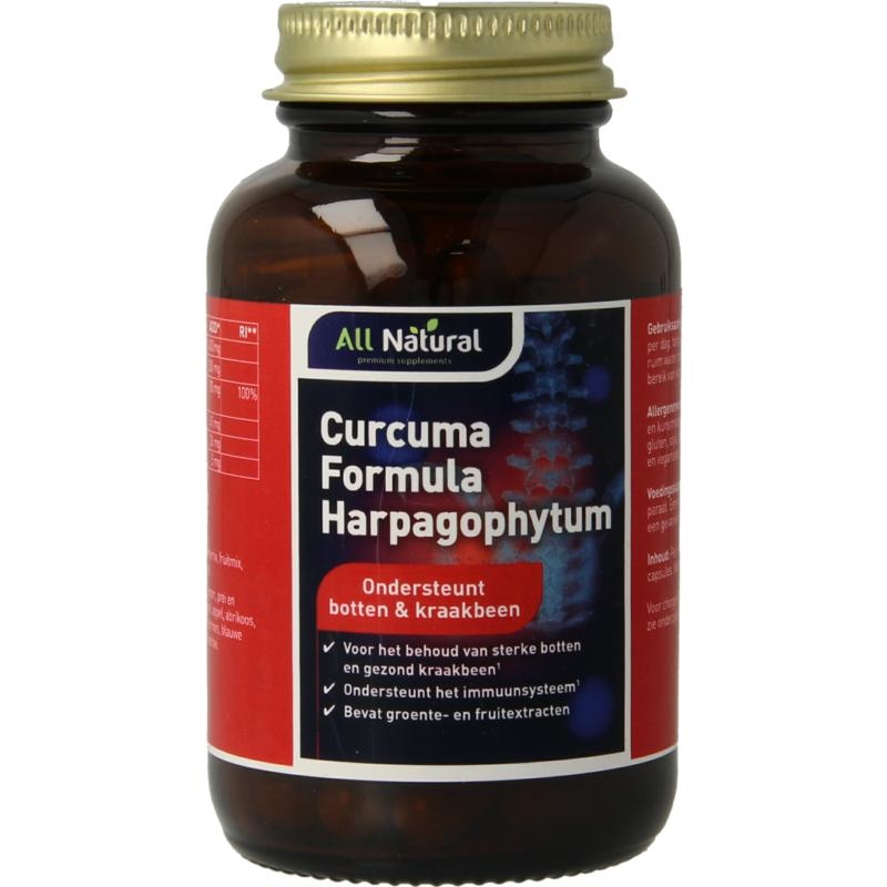 All Natural All Natural Curcuma formule harpagophytum (60 caps)