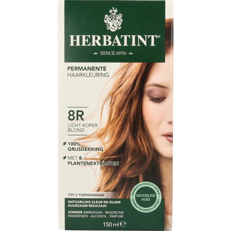 Herbatint Herbatint 8R Licht koper blond (150 ml)